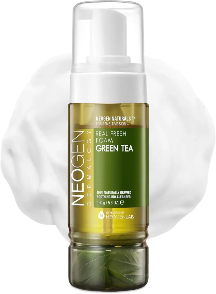 NEOGEN Dermalogy Real Fresh Foam Green Tea Cleanser, 160g